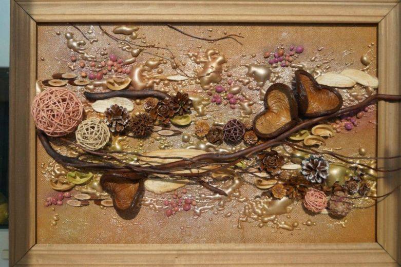 Интересные картины своими руками для интерьера (15 фото)